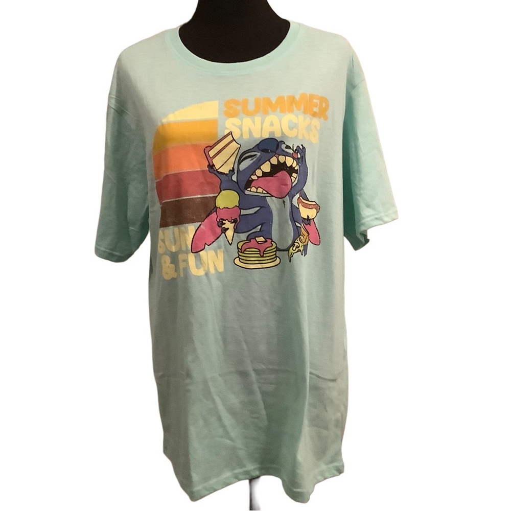 Disney Aqua Summer Snacks T-Shirt